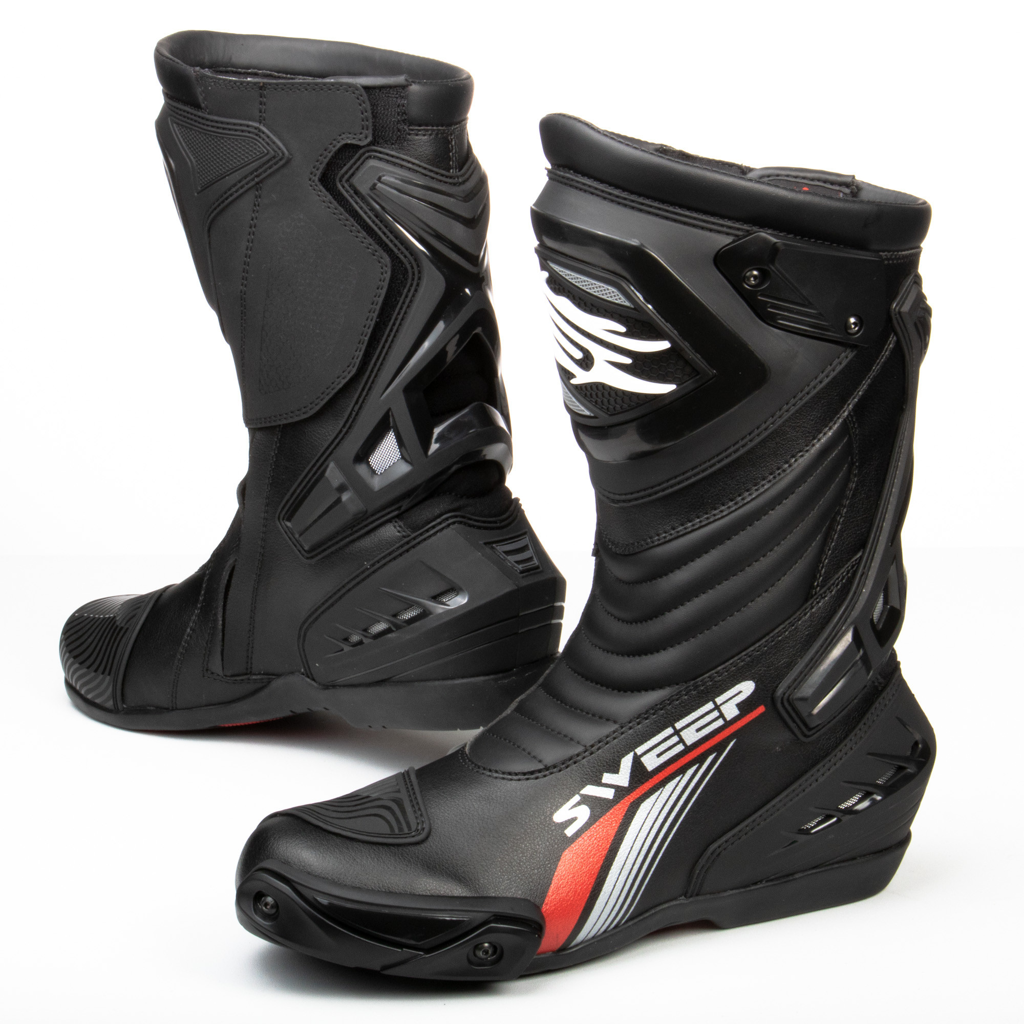 black waterproof boot