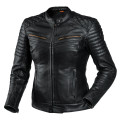 Sweep Scrambler ladies leather jacket, black