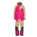 Sweep Tundra Light ladies monosuit, bright pink/vanilla white