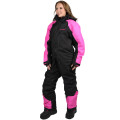 Sweep Vertex Insulated ladies monosuit, black/pink